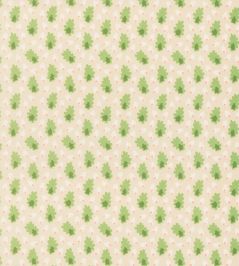Oakley Fabric by George & Minnie Emerald/Parchment Oakley Fabric by George & Minnie Emerald/Parchment