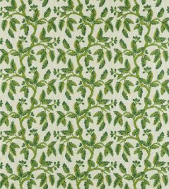 Oaknut Stripe Fabric by Sanderson Botanical Green Oaknut Stripe Fabric by Sanderson Botanical Green
