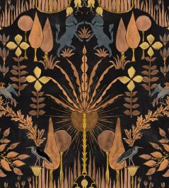 Oasis Villa Wallpaper by Coordonne Night Oasis Villa Wallpaper by Coordonne Night