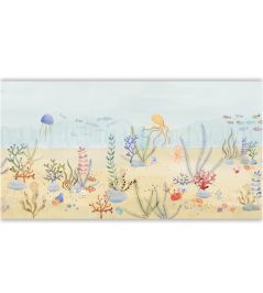Ocean Floor Border Wallpaper by Casadeco Multico Ocean Floor Border Wallpaper by Casadeco Multico