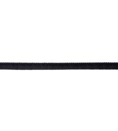 Oceanside Cord With Tape Trimming by Samuel & Sons Navy Oceanside Cord With Tape Trimming by Samuel & Sons Navy