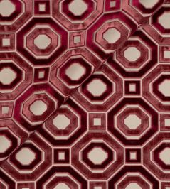 Octavian Velvet Fabric by Jim Thompson Garnet Octavian Velvet Fabric by Jim Thompson Garnet
