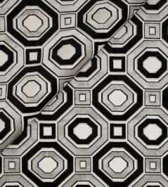 Octavian Velvet Fabric by Jim Thompson Onyx Octavian Velvet Fabric by Jim Thompson Onyx