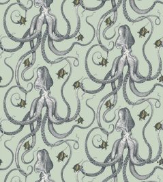 Octopoda Grand Wallpaper by Josephine Munsey Radmoor Blue Octopoda Grand Wallpaper by Josephine Munsey Radmoor Blue