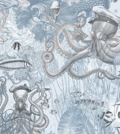 Octopus Wallpaper by Brand McKenzie Pale Ocean Octopus Wallpaper by Brand McKenzie Pale Ocean