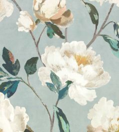 Odelia Wallpaper by Romo French Blue Odelia Wallpaper by Romo French Blue