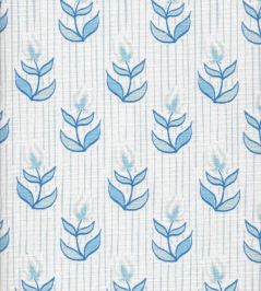 Odette Fabric by Kate Medlicott Ocean & Cloudy Blue Odette Fabric by Kate Medlicott Ocean & Cloudy Blue