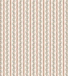 Odile Wallpaper by Nina Campbell Coral/Eucalyptus Odile Wallpaper by Nina Campbell Coral/Eucalyptus