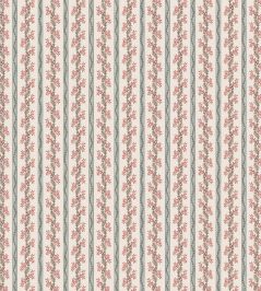 Odile Wallpaper by Nina Campbell Duck Egg/Red Odile Wallpaper by Nina Campbell Duck Egg/Red