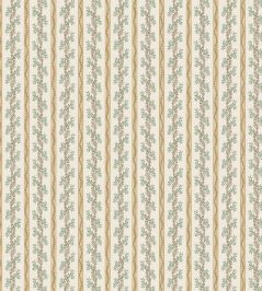 Odile Fabric by Nina Campbell Ochre/Sage Odile Fabric by Nina Campbell Ochre/Sage