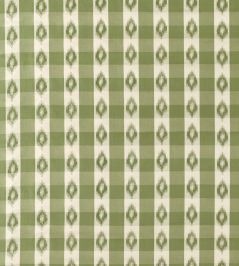 Odisha Check Fabric by Sanderson Yew Green Odisha Check Fabric by Sanderson Yew Green