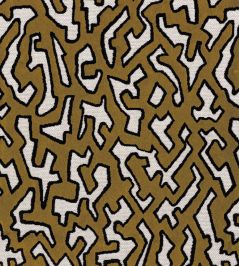 Odyssee Fabric by Camengo Bronze Odyssee Fabric by Camengo Bronze