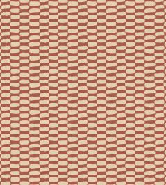 Offset Fabric by George & Minnie Tomato Offset Fabric by George & Minnie Tomato