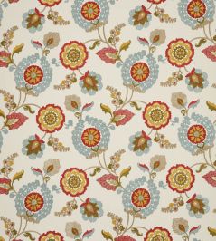 Olander Fabric by Colefax and Fowler Tomato/Olive Olander Fabric by Colefax and Fowler Tomato/Olive