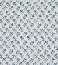 Oleander Indoor/Outdoor Fabric by Schumacher Indigo Oleander Indoor/Outdoor Fabric by Schumacher Indigo