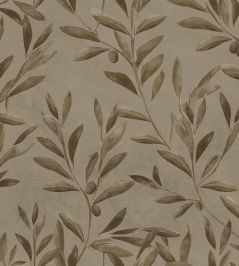 Olivetum Wallpaper by Coordonne Cocoa Olivetum Wallpaper by Coordonne Cocoa