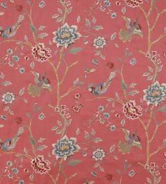 Olivia Fabric by Colefax and Fowler Red Olivia Fabric by Colefax and Fowler Red