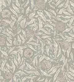 Olof Wallpaper by Sandberg Sage Green Olof Wallpaper by Sandberg Sage Green
