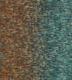 Ombre Wallpaper by Clarke & Clarke Teal/Spice Ombre Wallpaper by Clarke & Clarke Teal/Spice