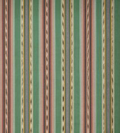 Ombrone Fabric by Osborne & Little Celadon/Coral/Ochre Ombrone Fabric by Osborne & Little Celadon/Coral/Ochre