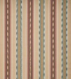 Ombrone Fabric by Osborne & Little Linen/Copper/Aqua Ombrone Fabric by Osborne & Little Linen/Copper/Aqua