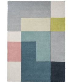Ometri Rug by Linie Design Lime Ometri Rug by Linie Design Lime