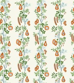 On The Vine Fabric by Scion Tangerine/Kelly Green On The Vine Fabric by Scion Tangerine/Kelly Green