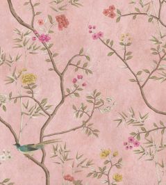 Chinoiserie Onism Mural by Woodchip & Magnolia Dusty Pink Chinoiserie Onism Mural by Woodchip & Magnolia Dusty Pink