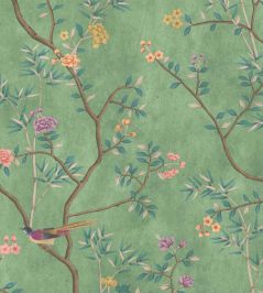 Chinoiserie Onism Mural by Woodchip & Magnolia Spring Green Chinoiserie Onism Mural by Woodchip & Magnolia Spring Green
