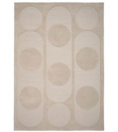 Orb Alliance Rug by Linie Design Chalk Orb Alliance Rug by Linie Design Chalk