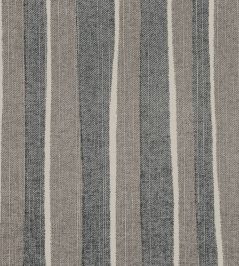 Orchard Stripe Fabric by Fermoie Charcoal Orchard Stripe Fabric by Fermoie Charcoal