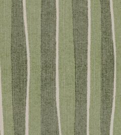 Orchard Stripe Fabric by Fermoie Lime Orchard Stripe Fabric by Fermoie Lime