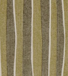 Orchard Stripe Fabric by Fermoie Chartreuse Orchard Stripe Fabric by Fermoie Chartreuse