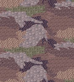 Ordnance Survey Fabric by Parker & Jules Autumn Berry Ordnance Survey Fabric by Parker & Jules Autumn Berry