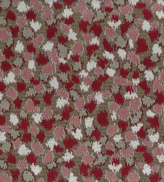 Orford Fabric by Nina Campbell Red/Rose/Taupe Orford Fabric by Nina Campbell Red/Rose/Taupe