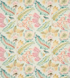 Orla Fabric by Jane Churchill Aqua Orla Fabric by Jane Churchill Aqua