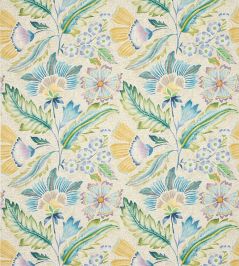 Orla Fabric by Jane Churchill Blue Orla Fabric by Jane Churchill Blue