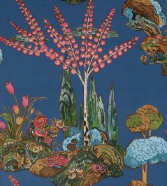 Orleans Wallpaper by Thibaut Navy Orleans Wallpaper by Thibaut Navy