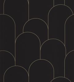 Ornament Wallpaper by Caselio Noir Dore Ornament Wallpaper by Caselio Noir Dore