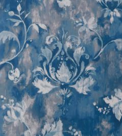 Ornamenta Wallpaper by 1838 Wallcoverings Indigo Ornamenta Wallpaper by 1838 Wallcoverings Indigo