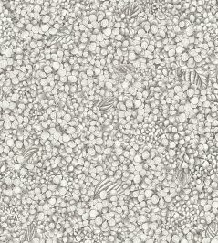 Ortensia Wallpaper by Cole & Son Black & White Ortensia Wallpaper by Cole & Son Black & White