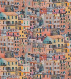 Portovenere Fabric by Osborne & Little Peach Portovenere Fabric by Osborne & Little Peach
