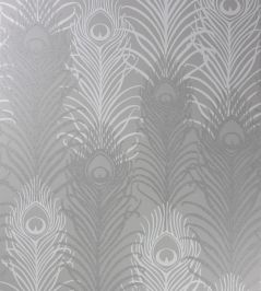 Peacock Wallpaper by Matthew Williamson Pebble, White Peacock Wallpaper by Matthew Williamson Pebble, White