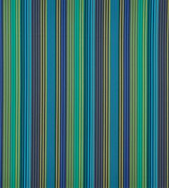 Supreme Stripe Fabric by Osborne & Little Green/Blue Supreme Stripe Fabric by Osborne & Little Green/Blue