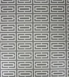 Kikko Trellis Vinyl Wallpaper by Osborne & Little Black/Pale Gilver Kikko Trellis Vinyl Wallpaper by Osborne & Little Black/Pale Gilver