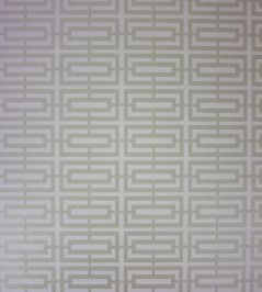 Kikko Trellis Vinyl Wallpaper by Osborne & Little Linen/Pale Gilver Kikko Trellis Vinyl Wallpaper by Osborne & Little Linen/Pale Gilver