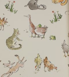 Quentins Menagerie Wallpaper by Osborne & Little 4 Quentins Menagerie Wallpaper by Osborne & Little 4