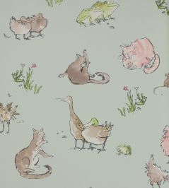 Quentins Menagerie Wallpaper by Osborne & Little 6 Quentins Menagerie Wallpaper by Osborne & Little 6