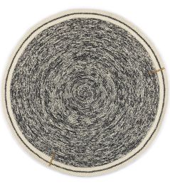 Oscar Rug by Elitis Black and white Oscar Rug by Elitis Black and white
