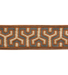 Otero Embroidered Border Trimming by Samuel & Sons Grand Canyon Otero Embroidered Border Trimming by Samuel & Sons Grand Canyon